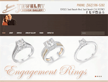 Tablet Screenshot of jewelrydesigngallery.net
